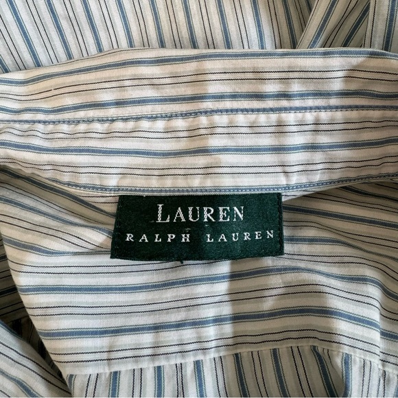 Ralph Lauren Classic Fit Striped Button-Down - Picture 3 of 4